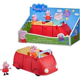 Hasbro Spielwelt Peppa Pig, Peppas rotes Familienauto, mit Soundeffekten