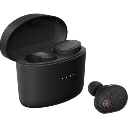 Yamaha TW-E5B True- wireless In-Ear-Kopfhörer (Freisprechfunktion, Sprachsteuerung, True Wireless, Google Assistant, Siri, A2DP Bluetooth, AVRCP Bluetooth, HFP, HSP)
