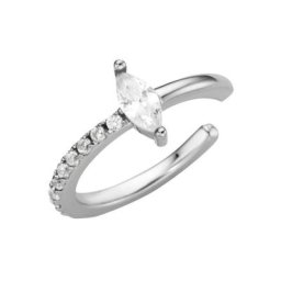 Firetti Ohrklemme Ear Cuff, mit Zirkonia (synth)