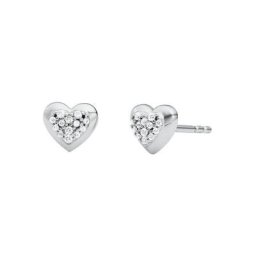 MICHAEL KORS Paar Ohrstecker Herzen, PREMIUM, MKC1457AN040, mit Zirkonia