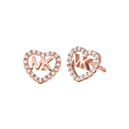 MICHAEL KORS Paar Ohrstecker HEARTS, MKC1243AN791, mit Zirkonia