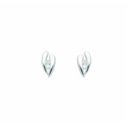 Adelia´s Paar Ohrhänger Damen Goldschmuck, 333 Gold Goldschmuck für Damen