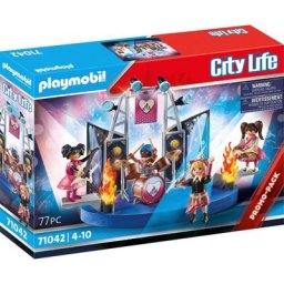 Playmobil® Konstruktions-Spielset Music Band (71042), City Life, (77 St)