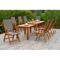MERXX Garten-Essgruppe Acapulco, (9-tlg)