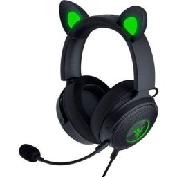 RAZER Kraken Kitty V2 Pro Gaming-Headset (Mikrofon abnehmbar, Rauschunterdrückung, Stummschaltung)