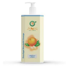 Sanoll Mandelöl Orange - Duschgel 1L 1 l
