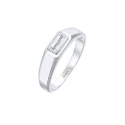 KUZZOI KUZZOI Ring Herren Topas Schlicht Elegant 925 Silber Ringe