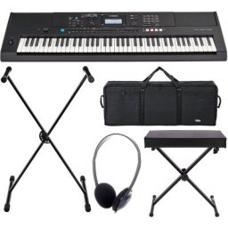 Yamaha PSR-EW425 Deluxe Bundle