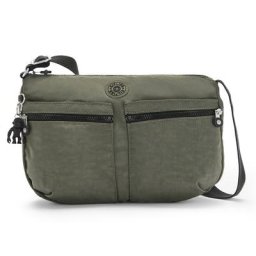 Kipling Basic Izellah Umhängetasche 33 cm Umhängetaschen Grün Damen