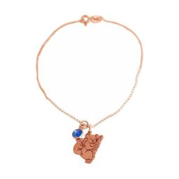 Gemshine Armband 'KOALA Mama und Baby Bär Australien - Saphir Tier der Natur, Wildlife' Armbänder & Armreife Weiss Damen