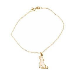 Gemshine Armband 'MISCHLING oder JACK RUSSELL Hund' Armbänder & Armreife Weiss Damen