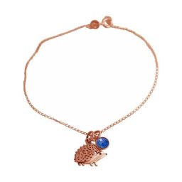 Gemshine Armband 'IGEL, Wald, Heckentier Saphir Tier der Natur, Wildlife' Armbänder & Armreife Weiss Damen