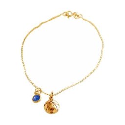 Gemshine Armband 'Basketball Saphir Charm: Point, Shooting, Power Forward, Center Spieler, Trainer, Team' Armbänder & Armreife Weiss Damen