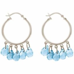 Gemshine Ohrringe Weiss Damen