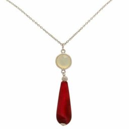 Gemshine Ketten Weiss Damen