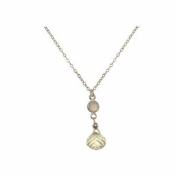 Gemshine Ketten Weiss Damen