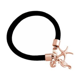 Gemshine Armband 'Maritim Nautics Anker Seestern Seepferd' Armbänder & Armreife Weiss Damen