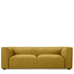 3-Sitzer-Sofa AUSTER - 3-Sitzer-Sofa, Senfgelb, B220