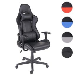 Bürostuhl HWC-F84, Schreibtischstuhl Gamingstuhl Chefsessel Drehstuhl, Kunstleder ~ Variantenangebot