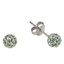 Impala Ohrstecker Kugel 5 mm chrysolite