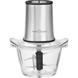 ProfiCook Zerkleinerer PC-MZ 1150 inox Glas 1,0L, 400 W