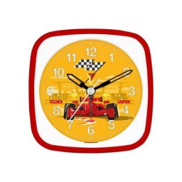 EUROTIME Kinderwecker Rennwagen Start rot, 27100-01