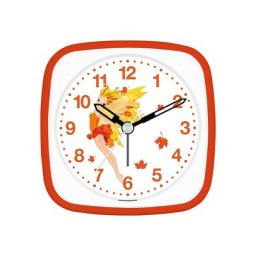 EUROTIME Kinderwecker fliegende Fee Herbstlaub, 27027-13