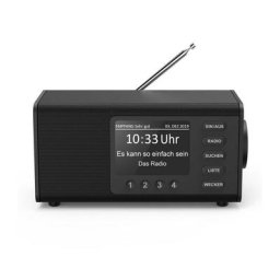 Hama Digitalradio ""DR1000DE"", FM/DAB/DAB+, Schwarz Internetradio Digitalradio (DAB) (5 W)