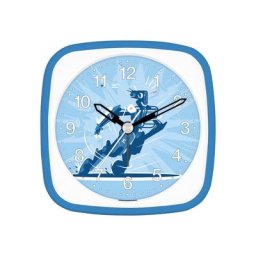 EUROTIME Kinderwecker Roboter blau, 27130-08