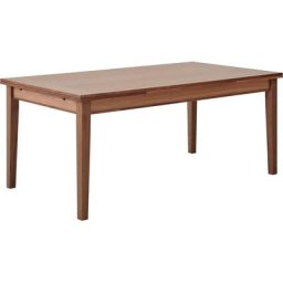 Hammel Furniture Esstisch Basic by Hammel Sami, 180(280)x100 cm, Tischplatte in Furnier und Gestell in Massivholz