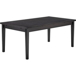 Hammel Furniture Esstisch Basic by Hammel Sami, 180(280)x100 cm, Tischplatte in Furnier und Gestell in Massivholz