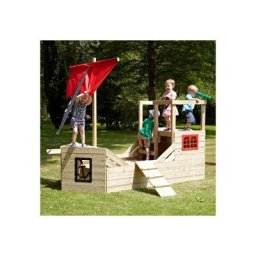 TP Toys Spielhaus Piratenschiff, BxTxH: 171x272x206 cm