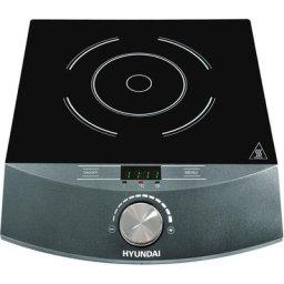 Hyundai Einzel-Induktionskochplatte IND133, 1800W, LED-Display, Ø 24cm, Thermostat, Temperatureinstellung