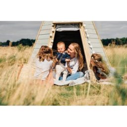 plum Spielzelt Holz Tipi Hideaway BxTxH: 150x150x254 cm
