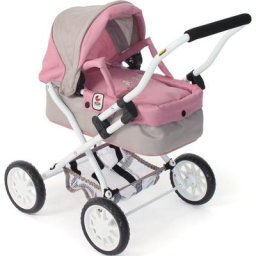 CHIC2000 Puppenwagen Smarty, Bärchen, mit herausnehmbarer Tragetasche