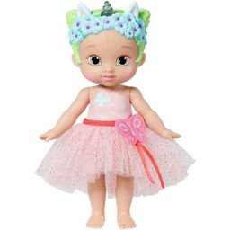 Baby Born Stehpuppe Storybook Prinzessin Una, 18 cm, mit Einhorn und Lichteffekten