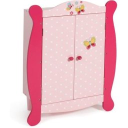 CHIC2000 Puppenkleiderschrank Papilio Pink