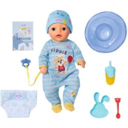 Baby Born Babypuppe Soft Touch Little Boy, 36 cm, mit lebensechten Funktionen