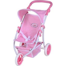 Knorrtoys® Puppenbuggy Lio - Princess White Rose