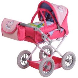 Knorrtoys® Kombi-Puppenwagen Ruby - Nici, Theodor & Friends, mit Wickeltasche