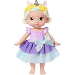 Baby Born Stehpuppe Storybook Prinzessin Bella, 18 cm, mit Einhorn und Lichteffekten