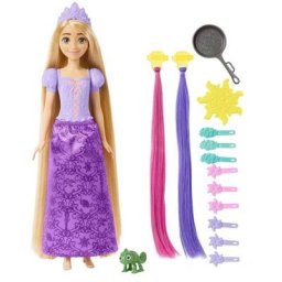 Mattel® Anziehpuppe Disney Princess, Haarspiel Rapunzel Puppe und Zubehör