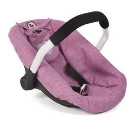 CHIC2000 Puppen Autositz Jeans Pink
