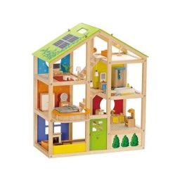 Hape Puppenhaus Vierjahreszeiten, inkl. Puppenmöbel