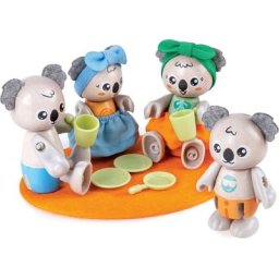 Hape Minipuppe Green Planet Explorers, Koalafamilie, FSC®- schützt Wald - weltweit