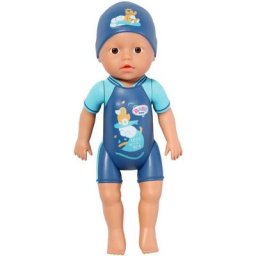 Baby Born Babypuppe My First Swim Boy, 30 cm, schwimmt Kraul und Schmetterling