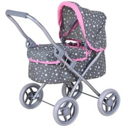 Knorrtoys® Puppenwagen Mini Lili - Star Grey