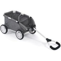 CHIC2000 Puppen Ziehwagen Skipper, Jeans Grey
