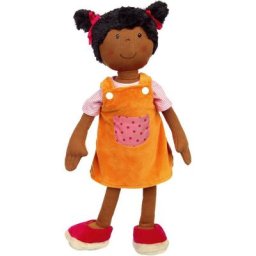 Sigikid Stoffpuppe Quendy, orange/rosa