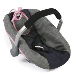 CHIC2000 Puppen Autositz Grau-Navy